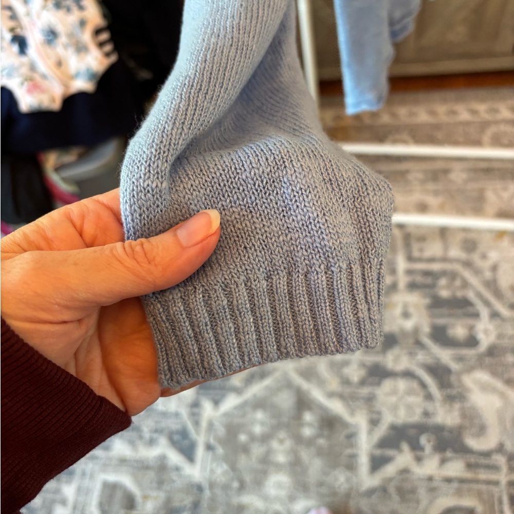 Lilly Pulitzer Light Blue Knit Sweater - Picture 5 of 7